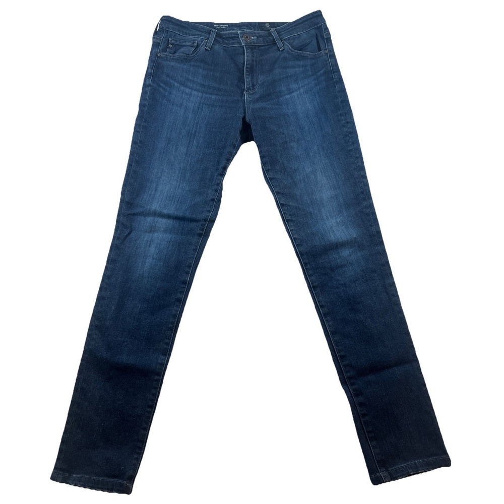 AG Adriano Goldschmied Jeans Womens 30 The Legging Ankle Super Skinny Blue
